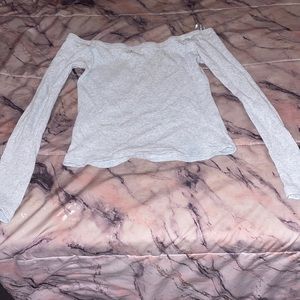 Strapless long sleeve